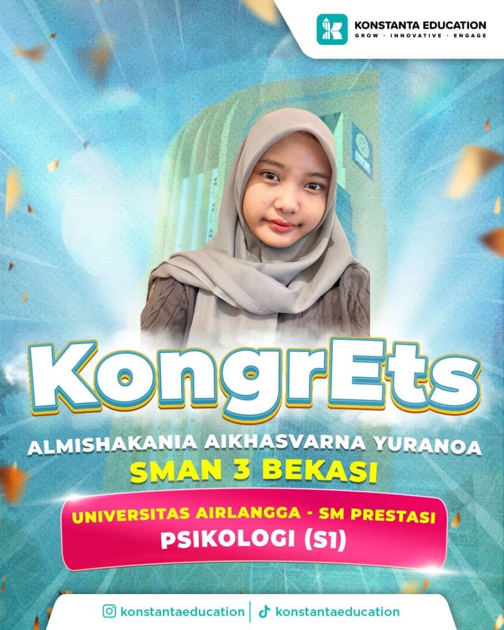 Poster achievement Almishakania Aikhasvarna Yuranoa